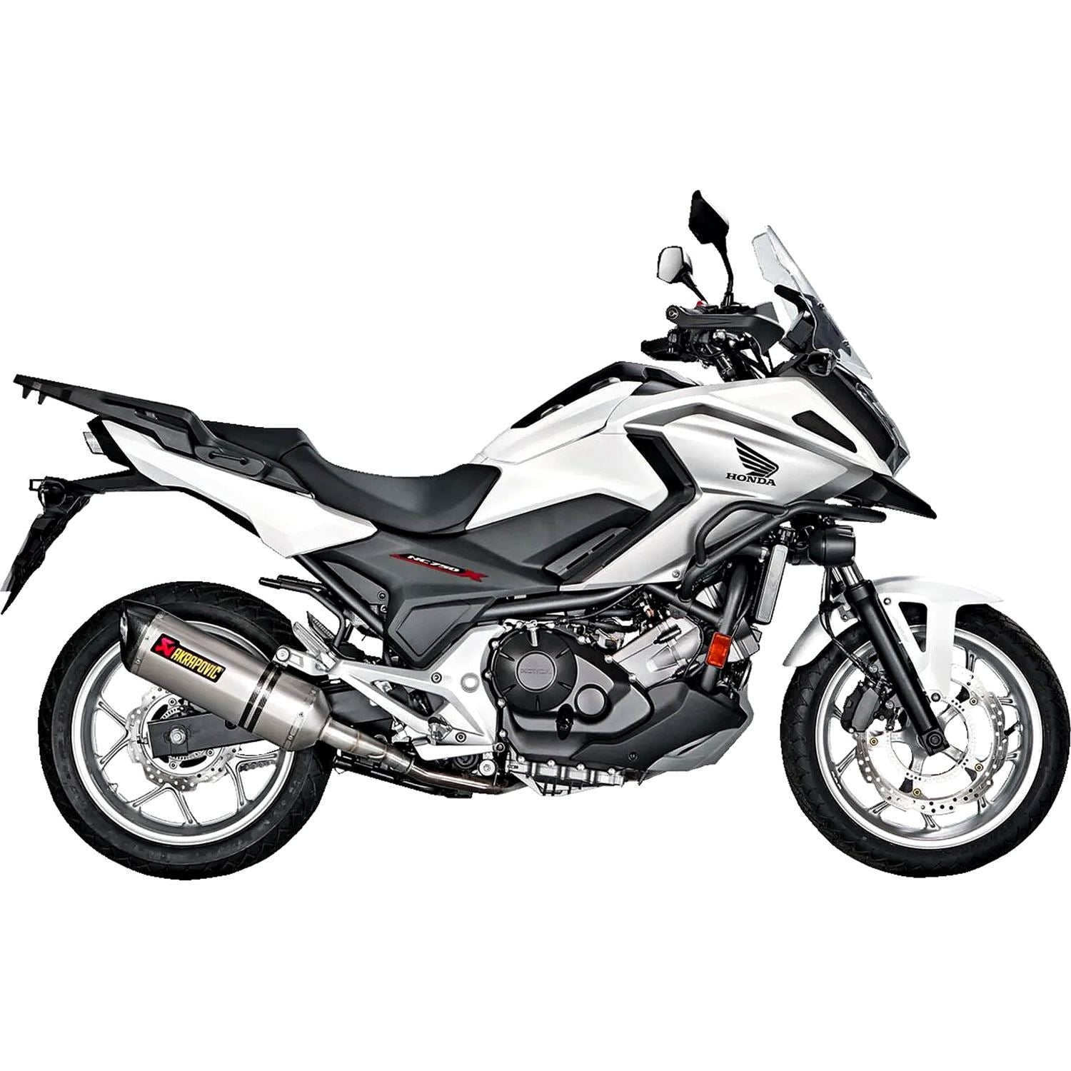 Akrapovic Titanium Line Slip On Silencer For Honda NC 700 S ABS 2012-2013